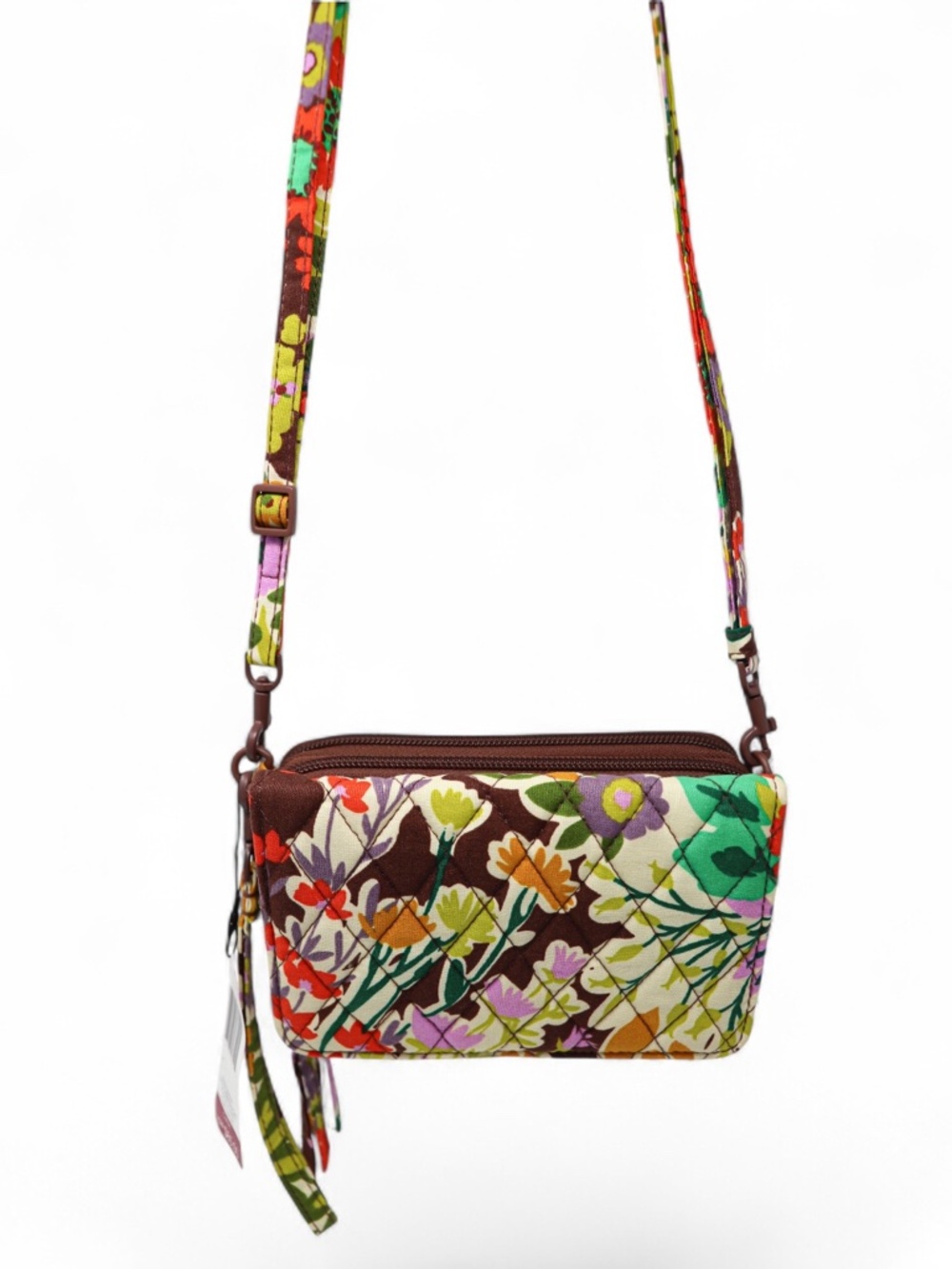 Vera Bradley Cotton 3-in-1 Crossbody Bag Heritage Outlet NWT